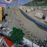 LEchelle-deJacob-a-la-source-des-animaux-2025-Huile-sur-toile100X81.cmjpg_