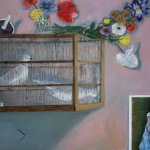 Love-to-the-song-of-the-turtledoves-2026-50X61-cm-huile-sur-toile