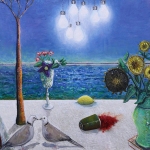 Les-lumieres-du-parfait-amour-2020-2021-130X90cm-Huile-sur-toile
